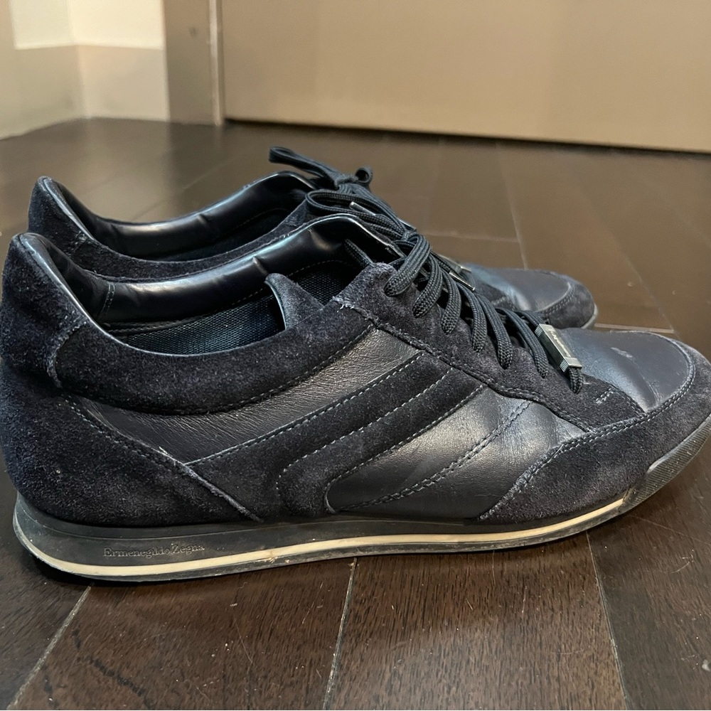 Ermenegildo Zegna Men’s Suede Sneakers